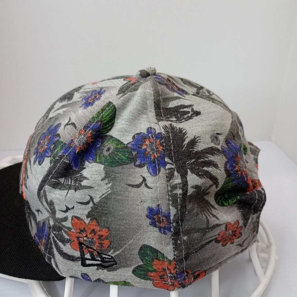 Denver Broncos New Era 9FIFTY Floral Snapback Hat‎ Gray Black NFL